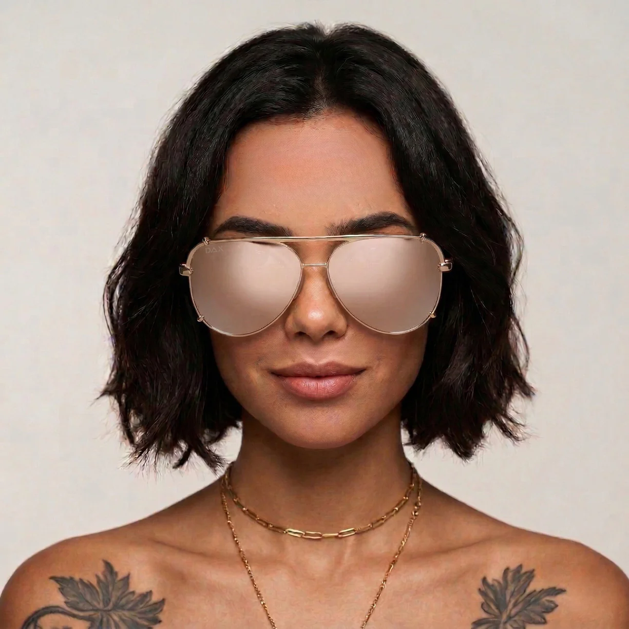 SHAY SUNGLASSES - ROSE GOLD