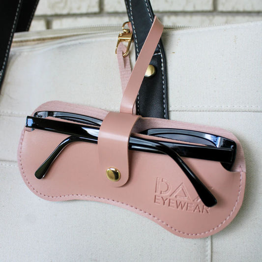 DAX EYEWEAR CLUTCH - LIGHT PINK