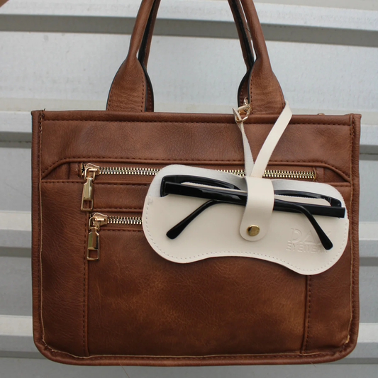 DAX EYEWEAR CLUTCH - BEIGE