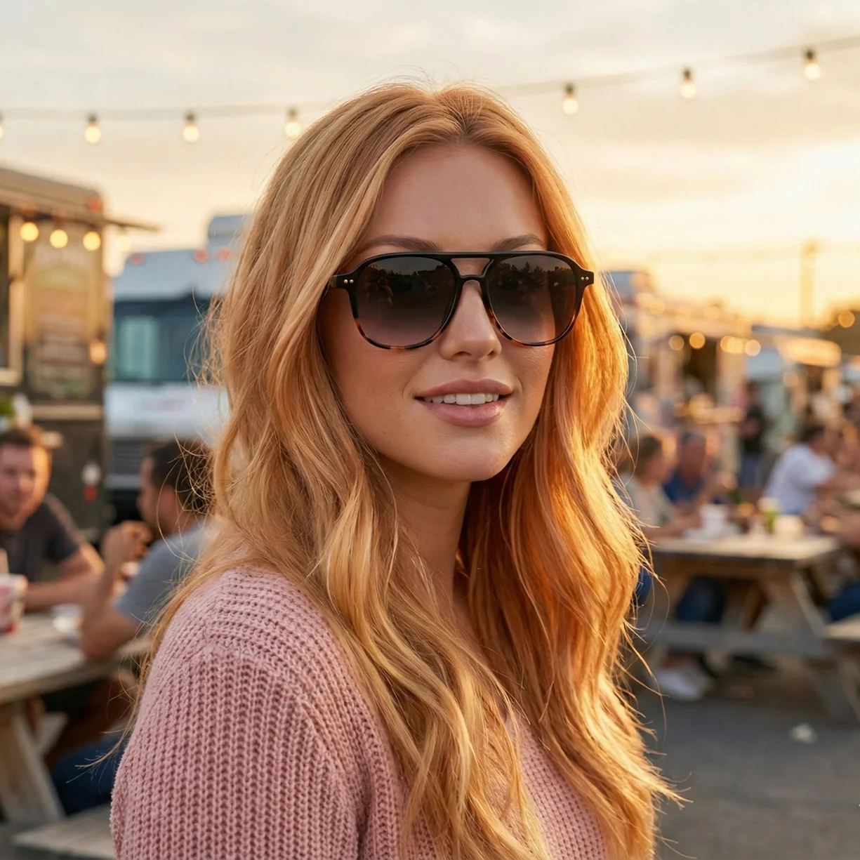 BRIGGS SUNGLASSES - BLACK GRADIENT