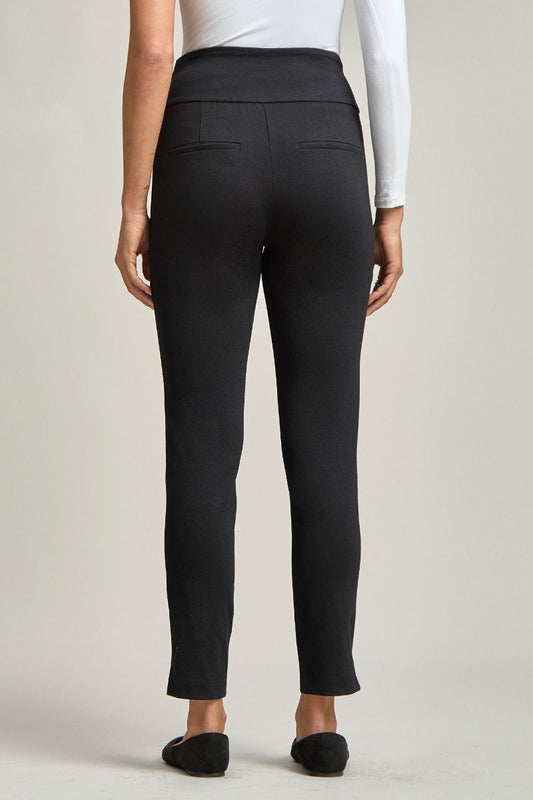 MAGIC HIGH WAISTED SKINNY PANTS - BLACK