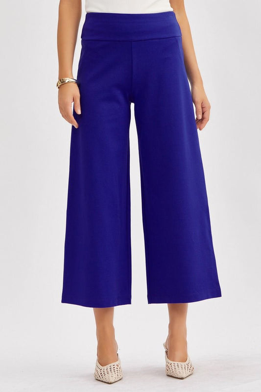 MAGIC WIDE CROPPED PANTS