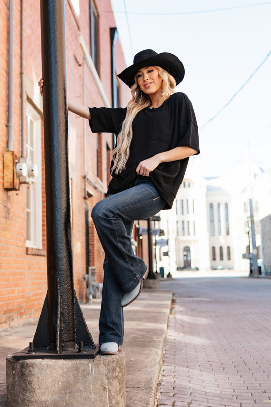 PLAYFUL TOP - BLACK