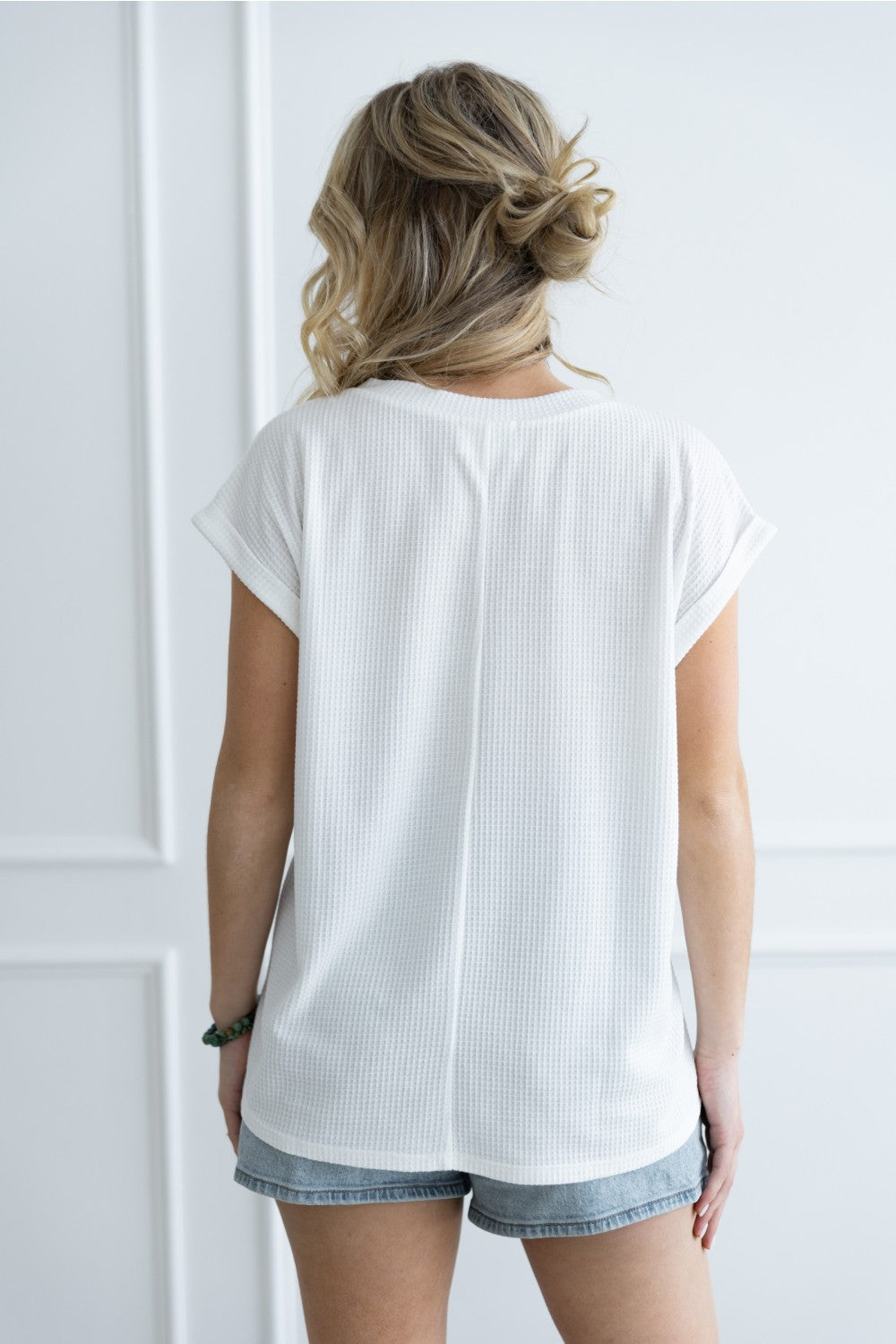 JUST ME TOP -  IVORY
