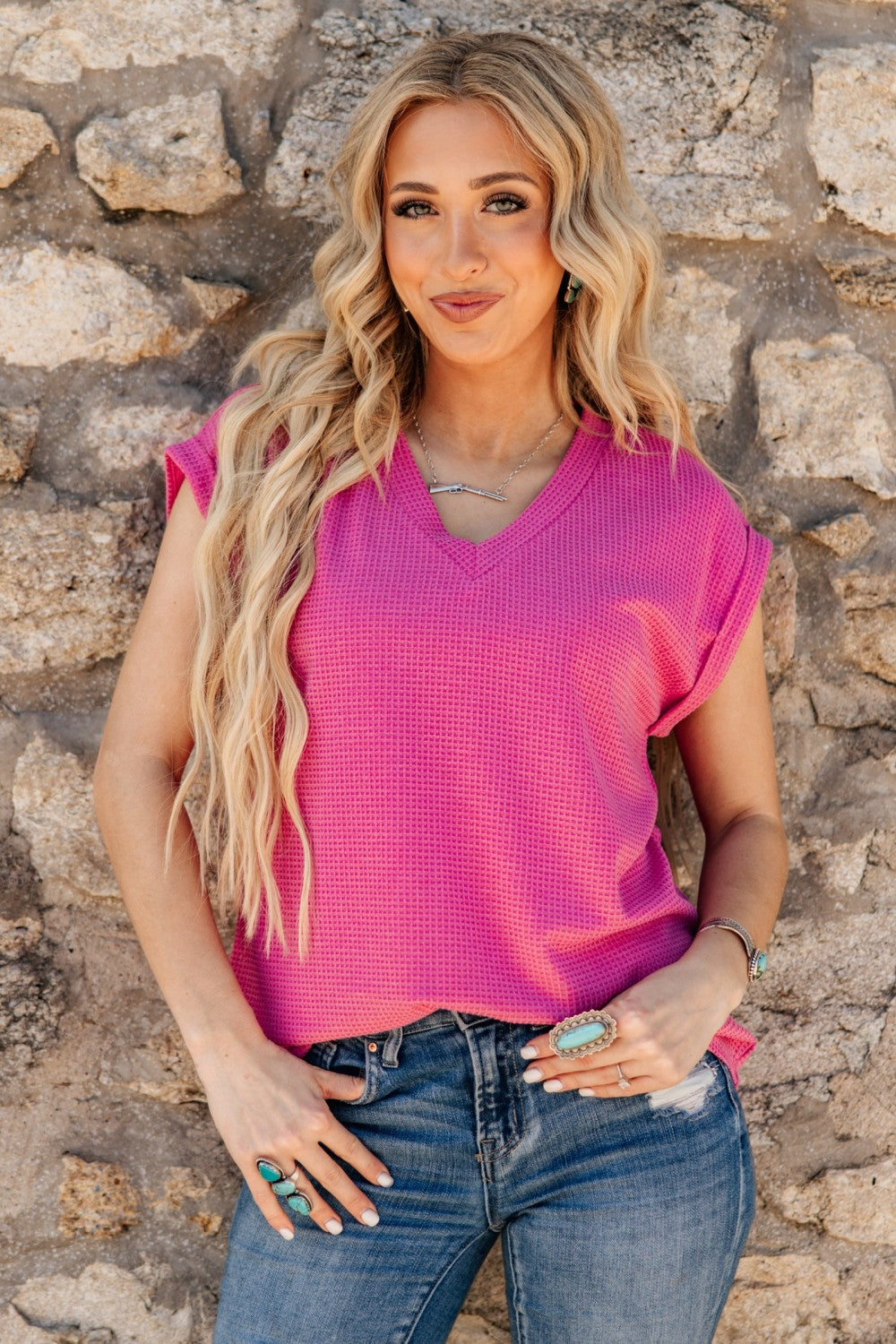 JUST ME TOP -  PINK