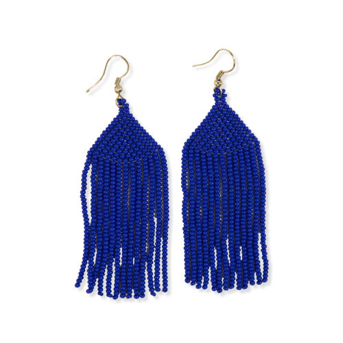 MICHELE SOLID FRINGE - LAPIS