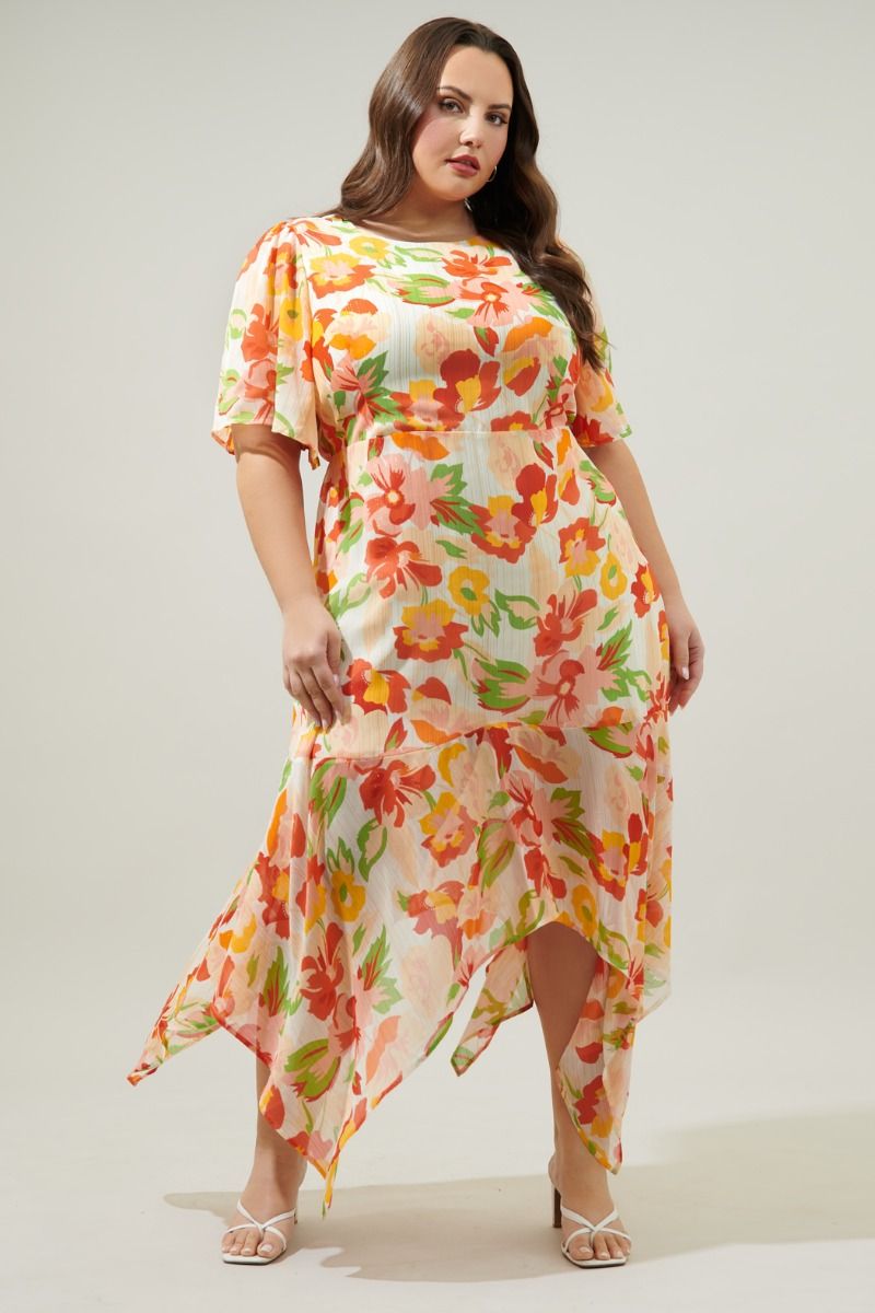 PLUS KAILUA FLUTTER DRESS