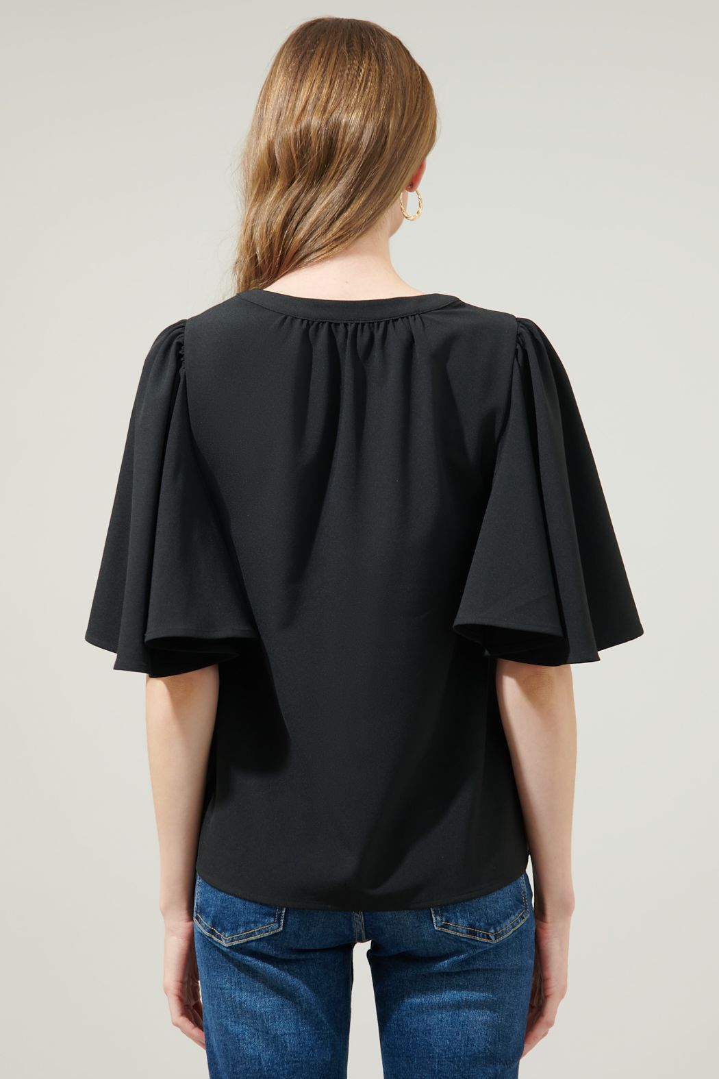 EASTON TOP - BLACK