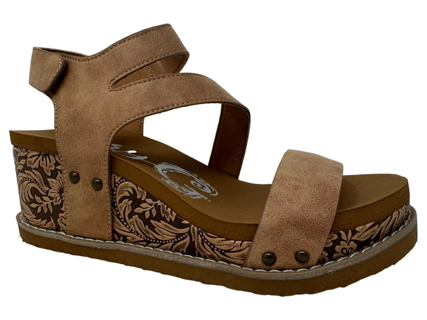 VERDE TRAIL WEDGES - NUDE