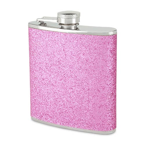 SPARKLETINI PARTY FLASK PINK