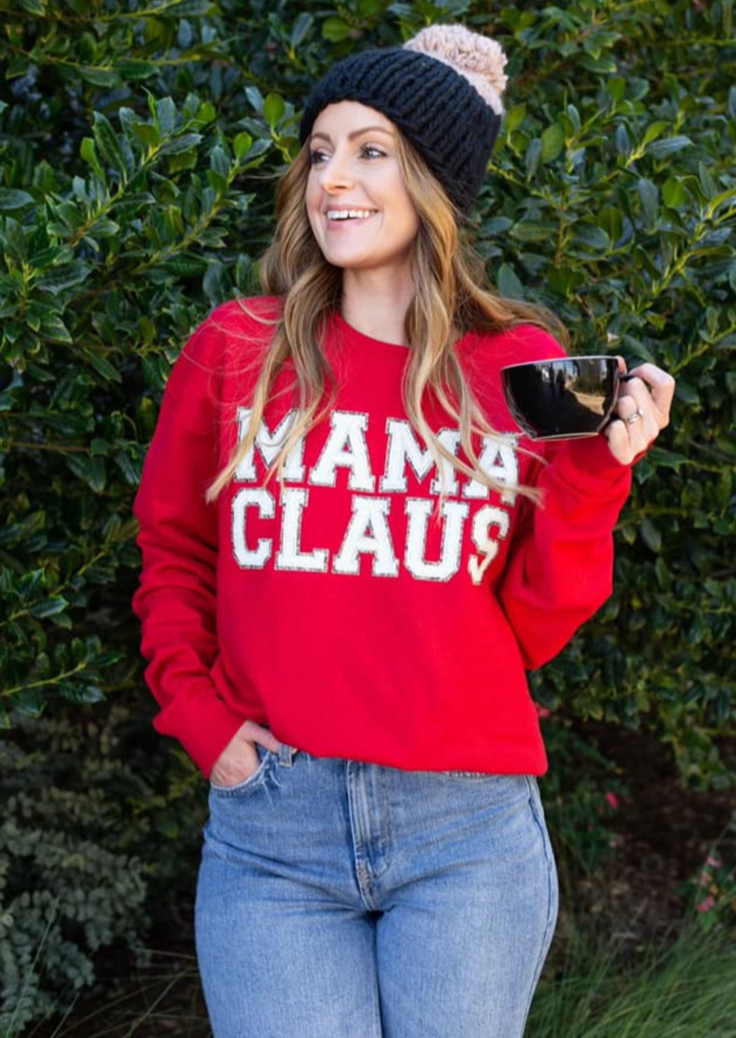 MAMA CLAUS HOLIDAY SWEATSHIRT