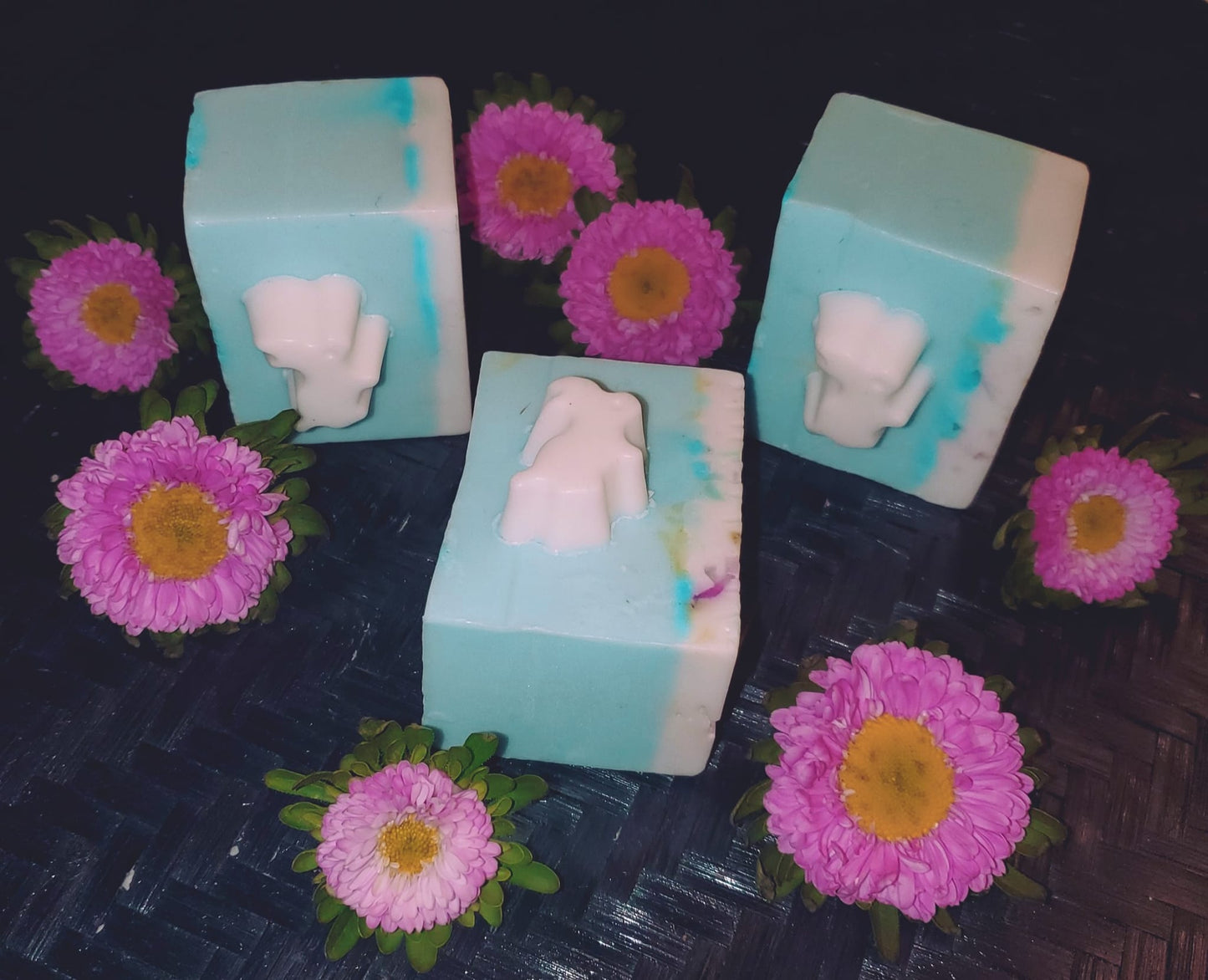 BLUE BUNNY CONFETTI SOAP