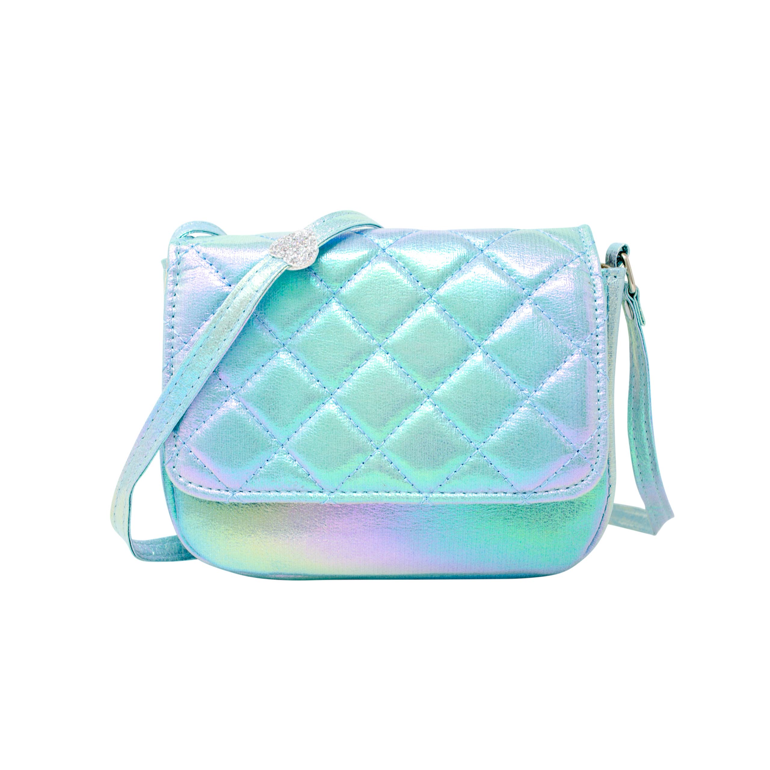 QUILTED SHINY MESSENGER BAG – Oakleigh Sandra & Co Boutique