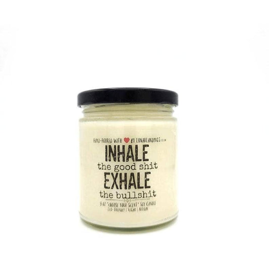 INHALE, EXHALE SAGE & CITRUS SOY CANDLE