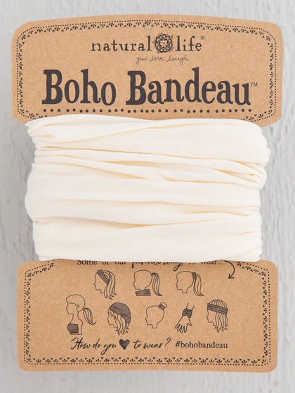 BOHO BANDEAU SOLID CREAM