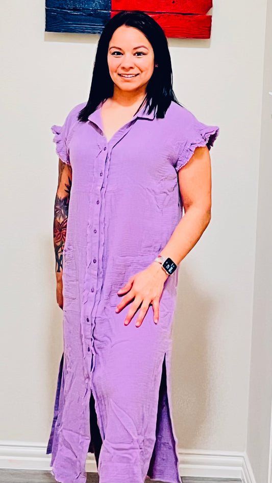 GRACY DRESS - LAVENDER