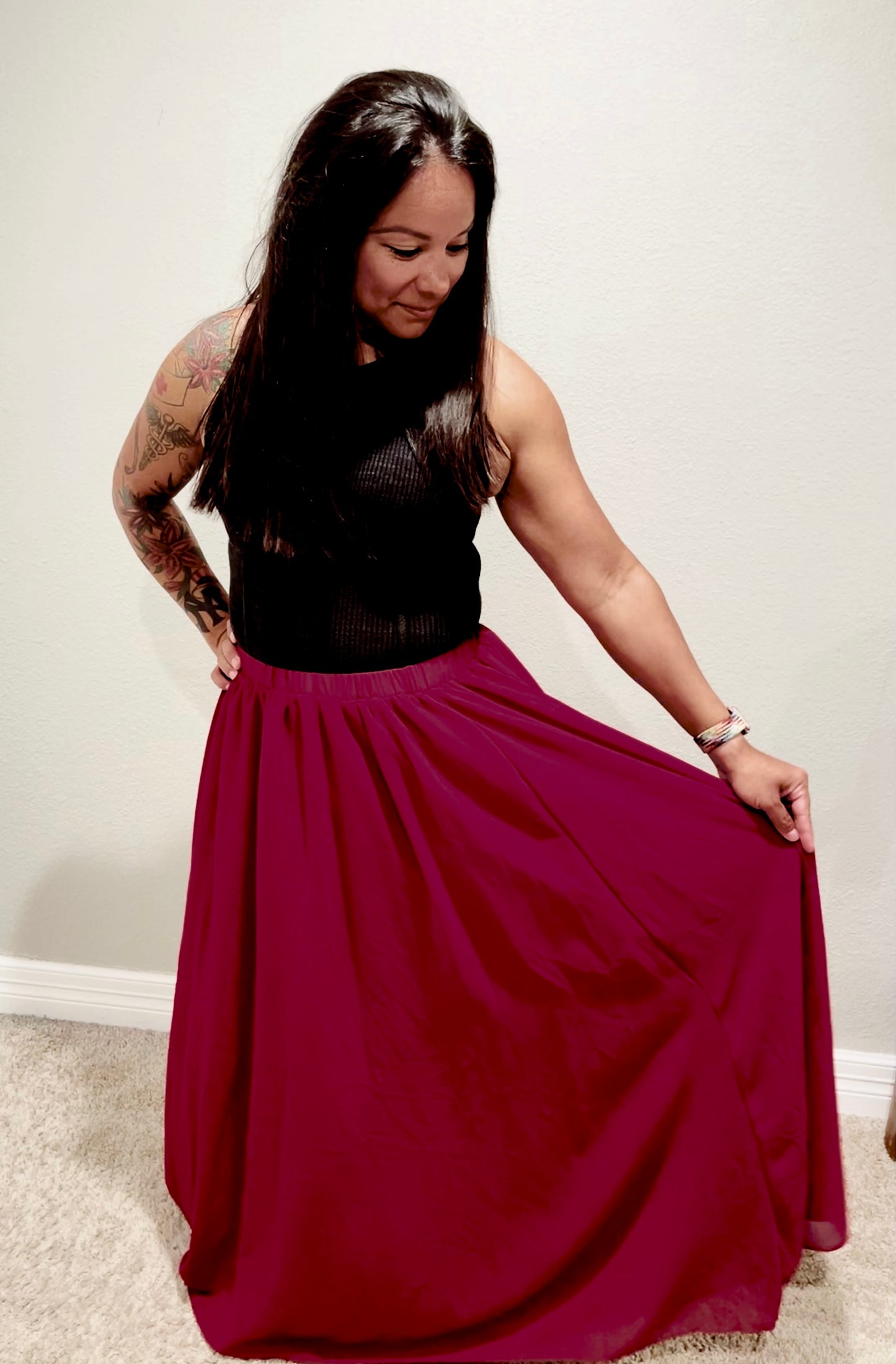 AURORA MAXI SKIRT