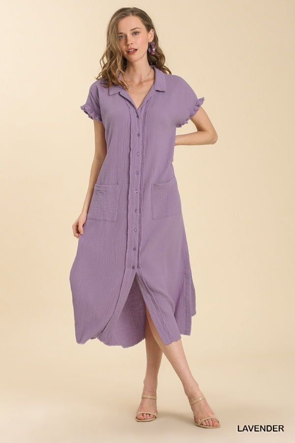 GRACY DRESS - LAVENDER