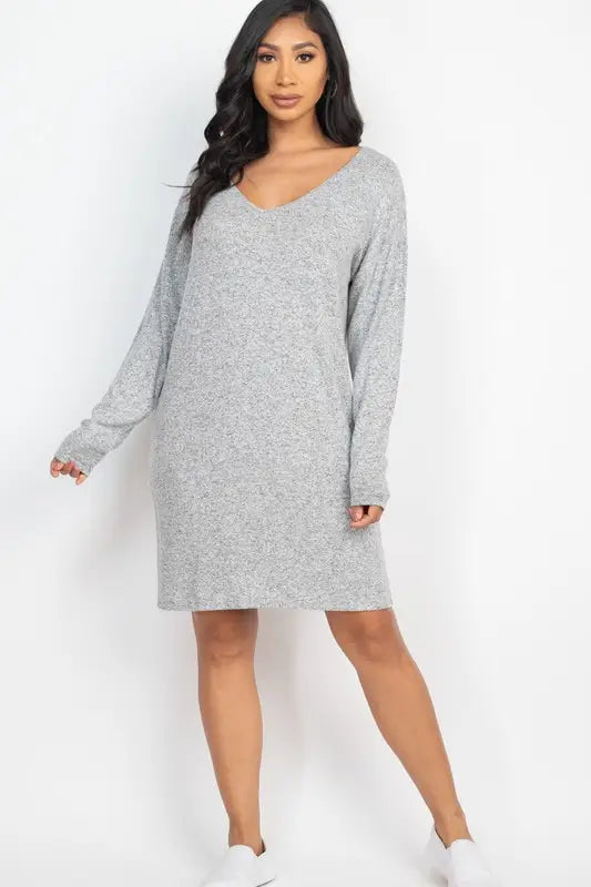 CASUAL KNIT DRESS