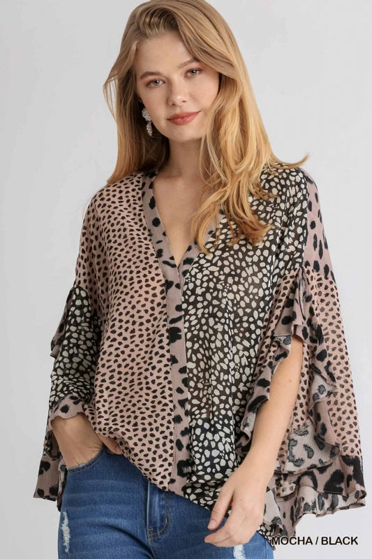 JUNGLE FEVER BLOUSE