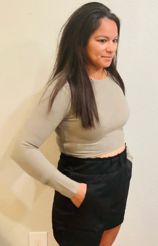 CASUAL CROP TOP