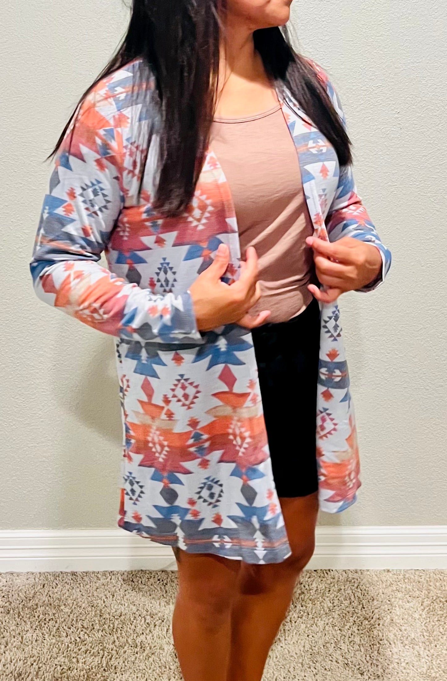 AZTEC NIGHTS CARDIGAN