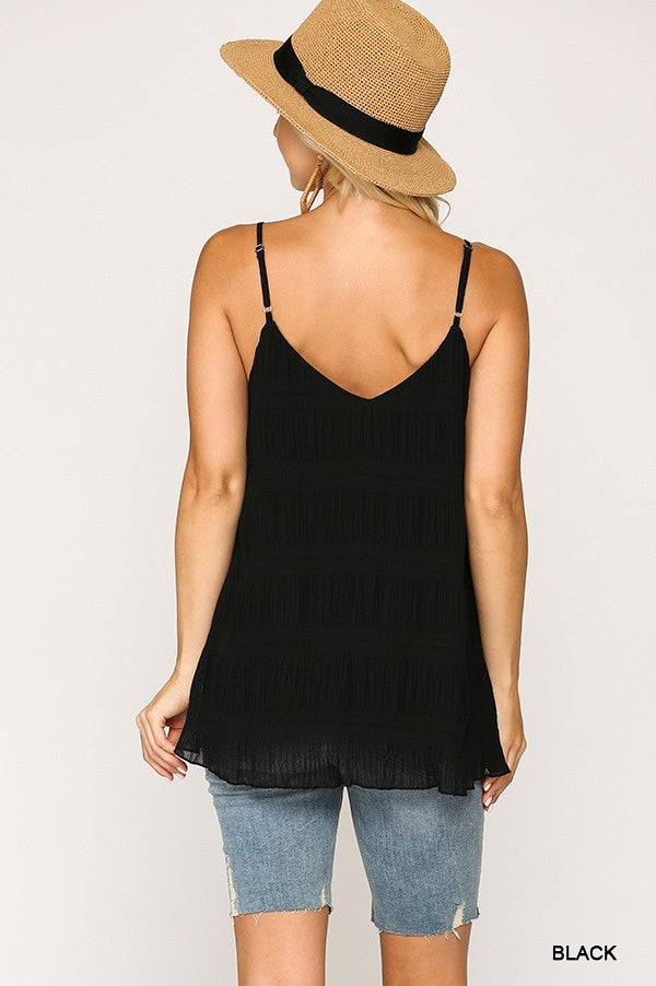 GRACEFUL CAMI - BLACK